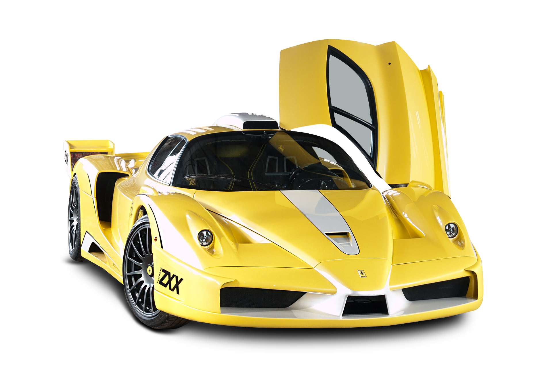 Ferrari Yellow PNG File HD PNG Image