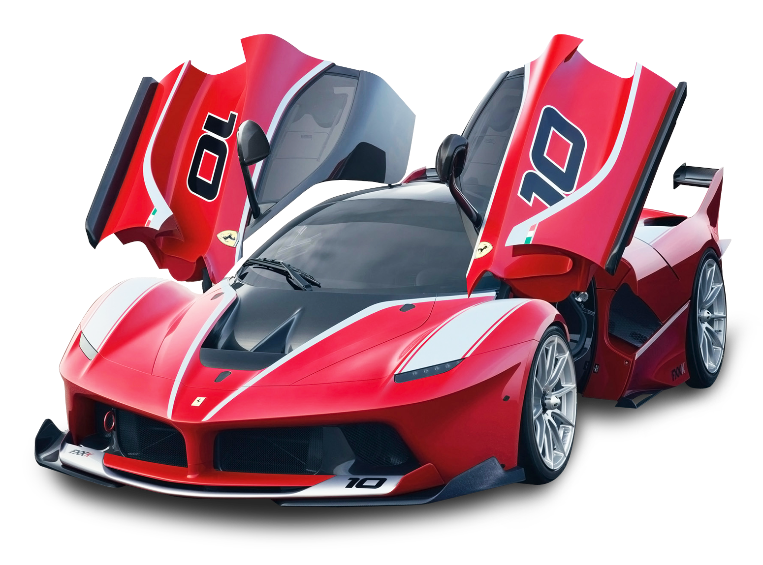 Front Ferrari Red View Free Clipart HD PNG Image