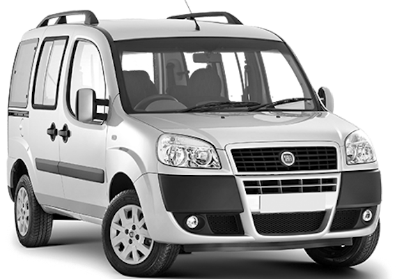 Fiat Van Doblo Silver Free Download Image PNG Image