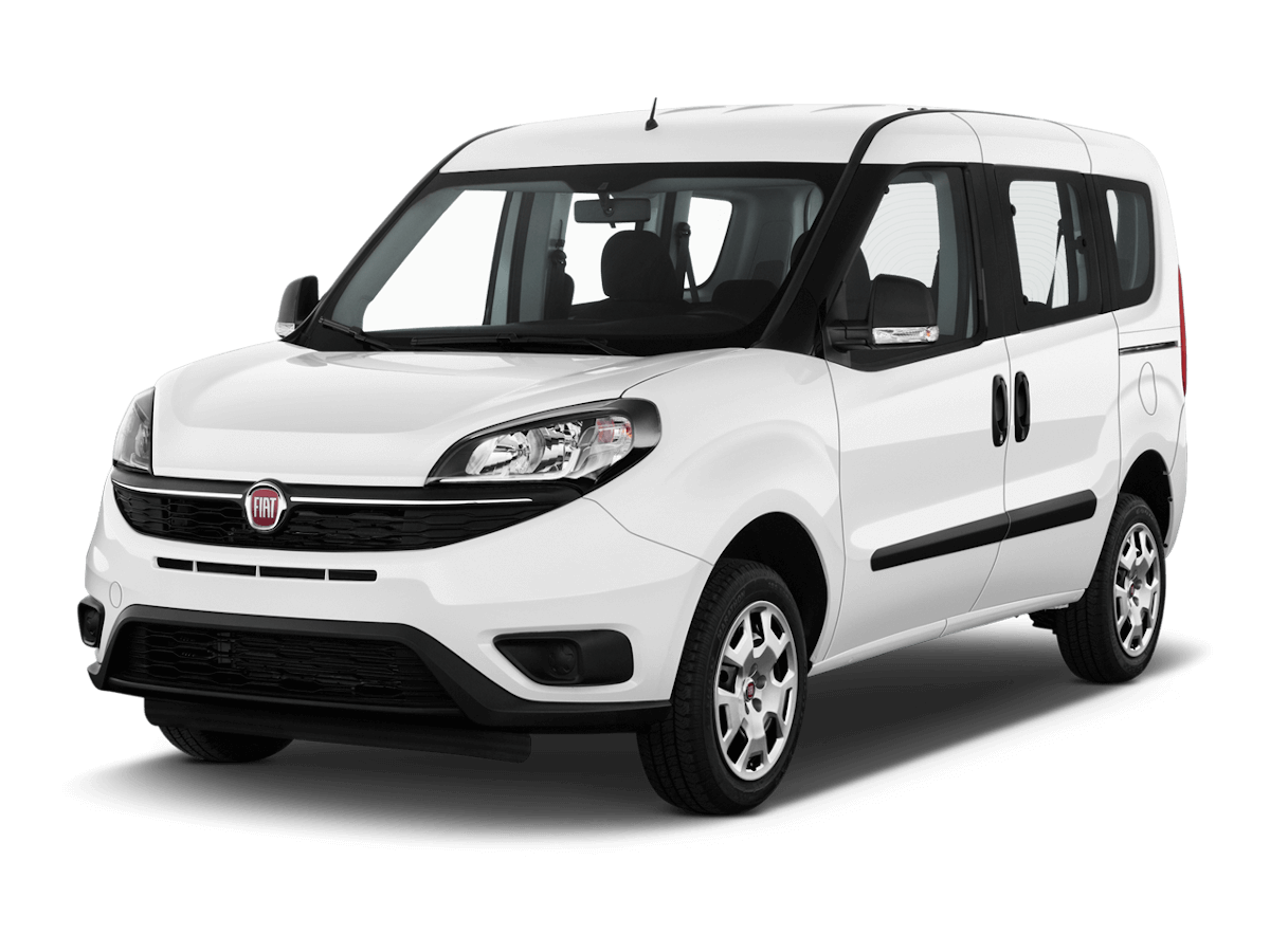 Fiat White Van Doblo PNG Download Free PNG Image