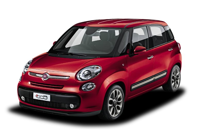 Front Fiat Red View Free HD Image PNG Image