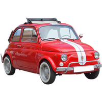 Fiat Red Free HQ Image Transparent PNG Image