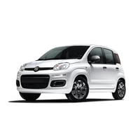 Fiat White Panda Free Transparent Image HQ PNG