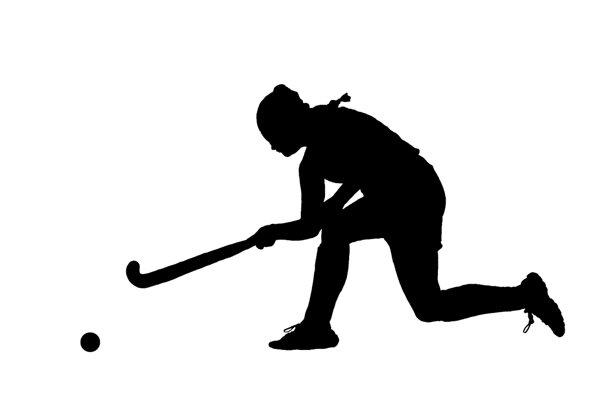 Field Ball Silhouette Hockey HD Image Free PNG Image