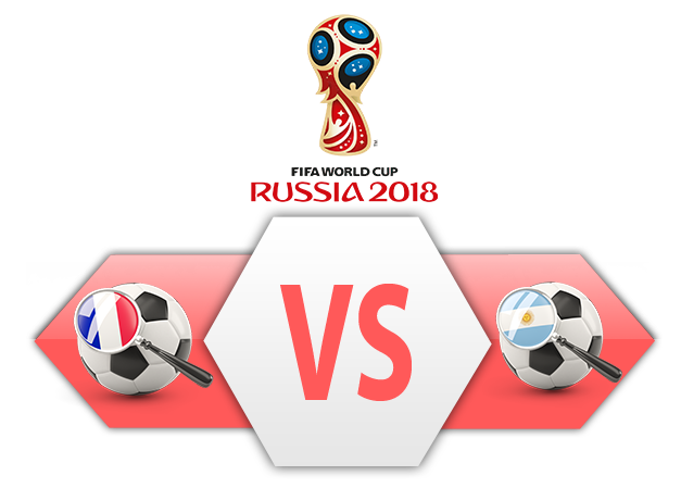 Fifa World Cup 2018 France Vs Argentina PNG Image