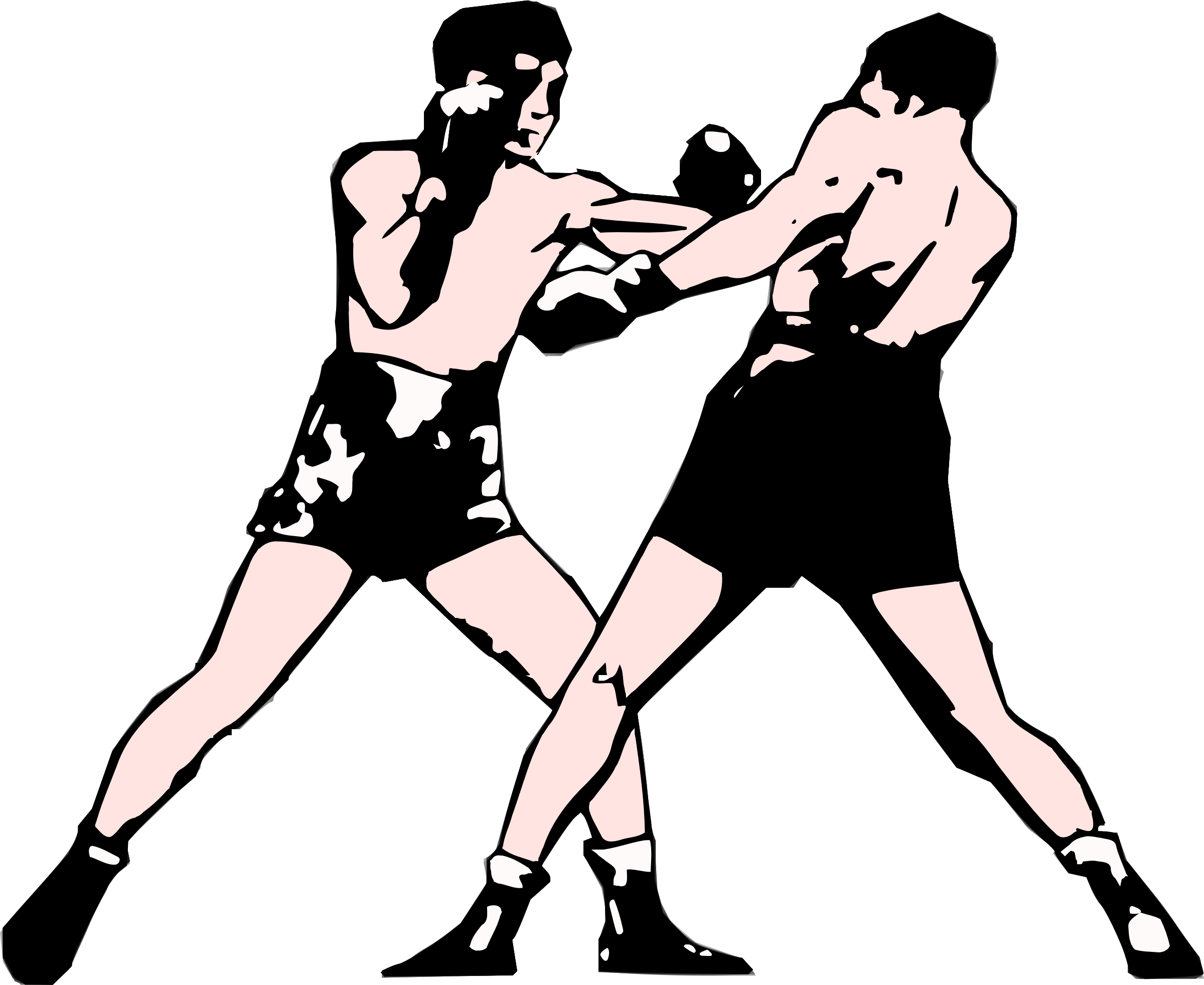 Fighting Clipart PNG Image