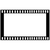 Black and white boarder illustration, Hollywood Filmstrip Film frame , Film  Strip transparent background PNG clipart