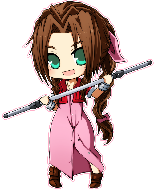 Gainsborough Picture Aerith HQ Image Free PNG Image