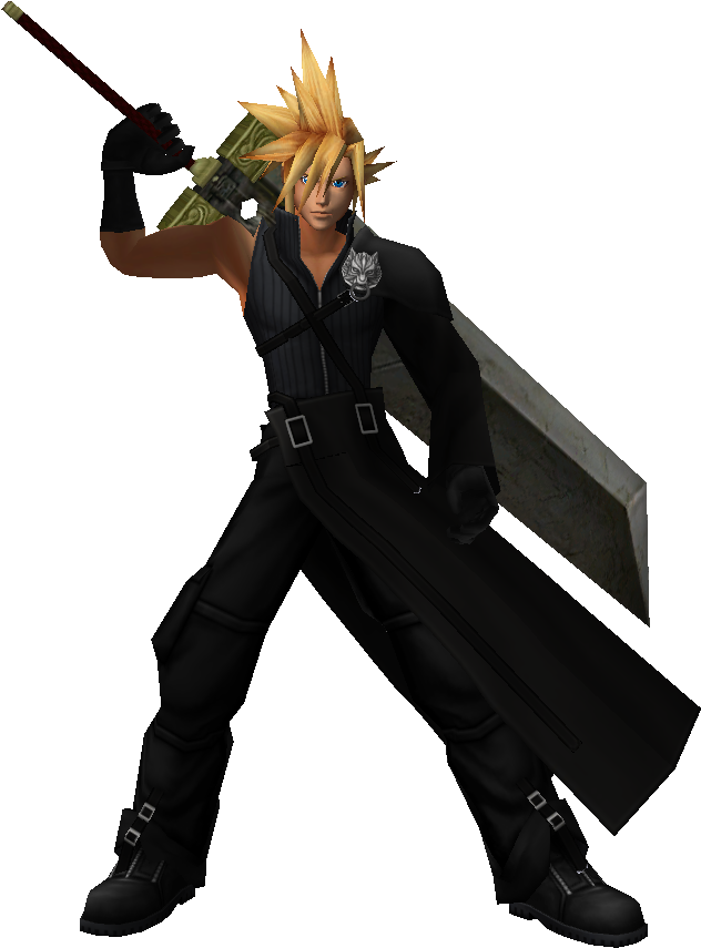 Pic Cloud Strife PNG Free Photo PNG Image