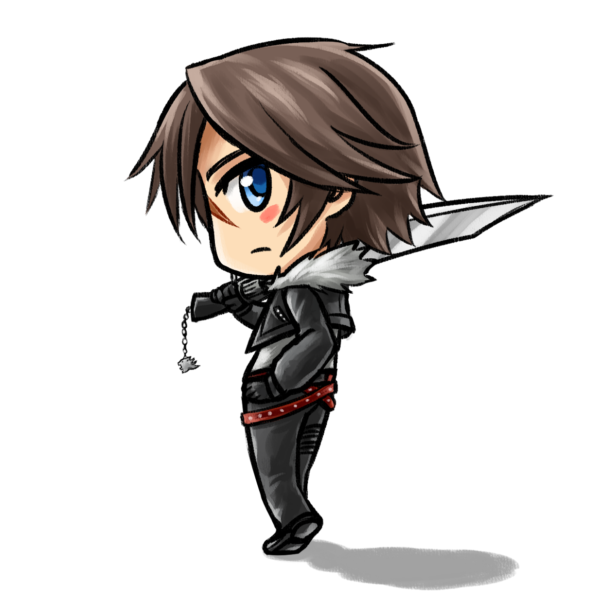 Squall Leonhart PNG Image High Quality PNG Image