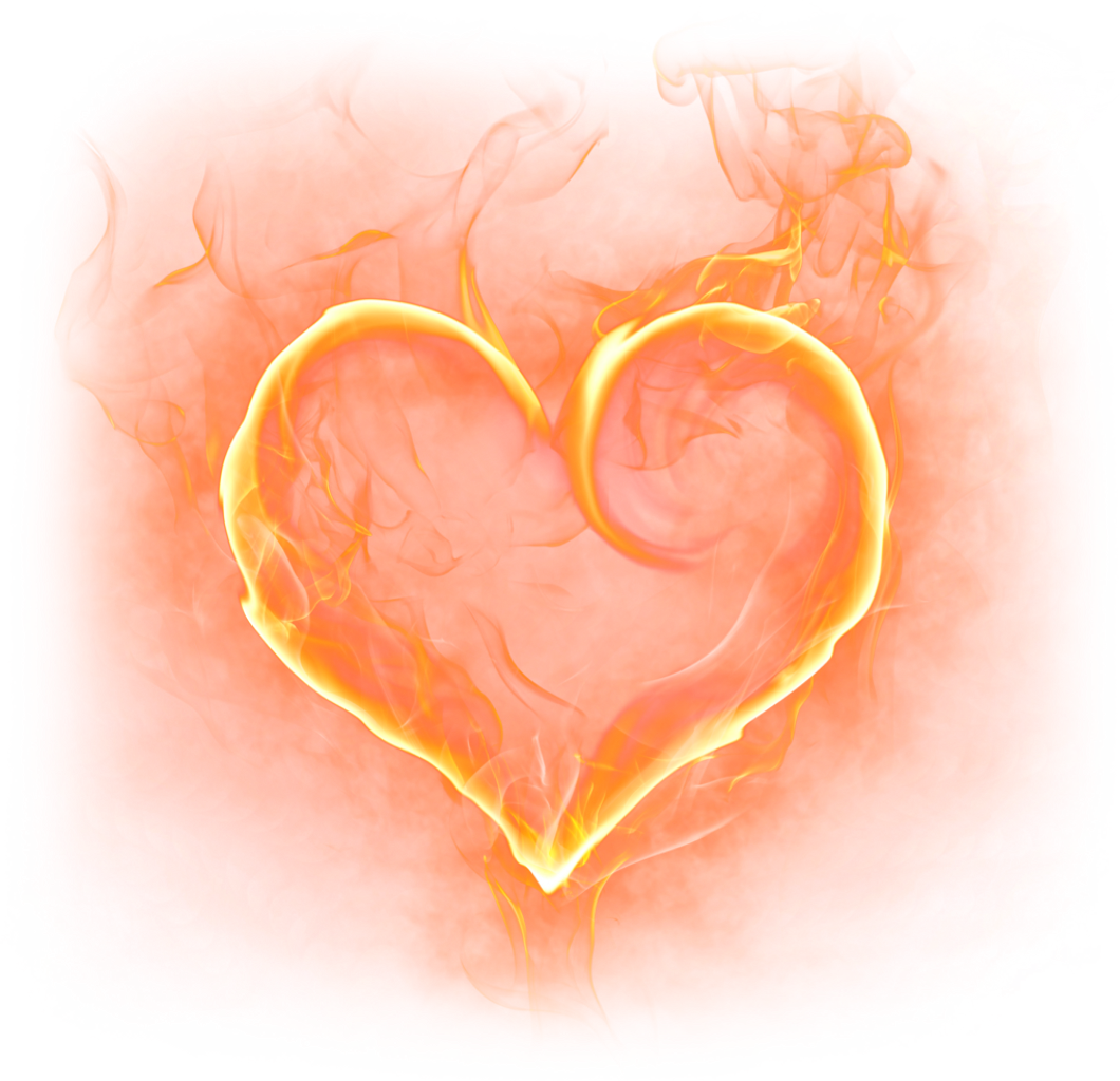 Fire Heart Effect Smoke Free Download Image PNG Image