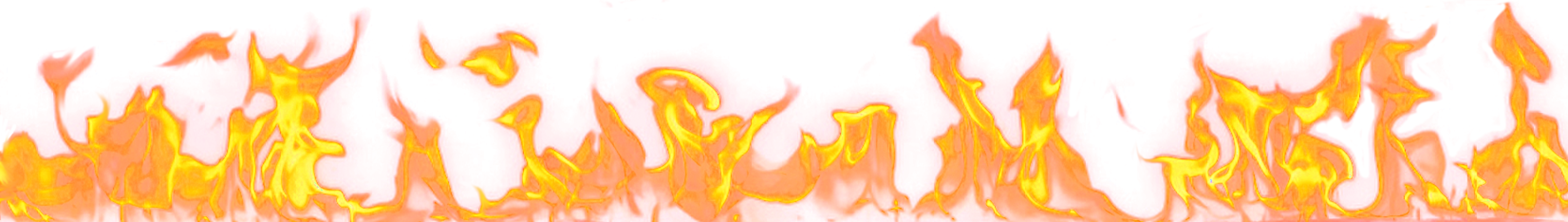 flame border transparent