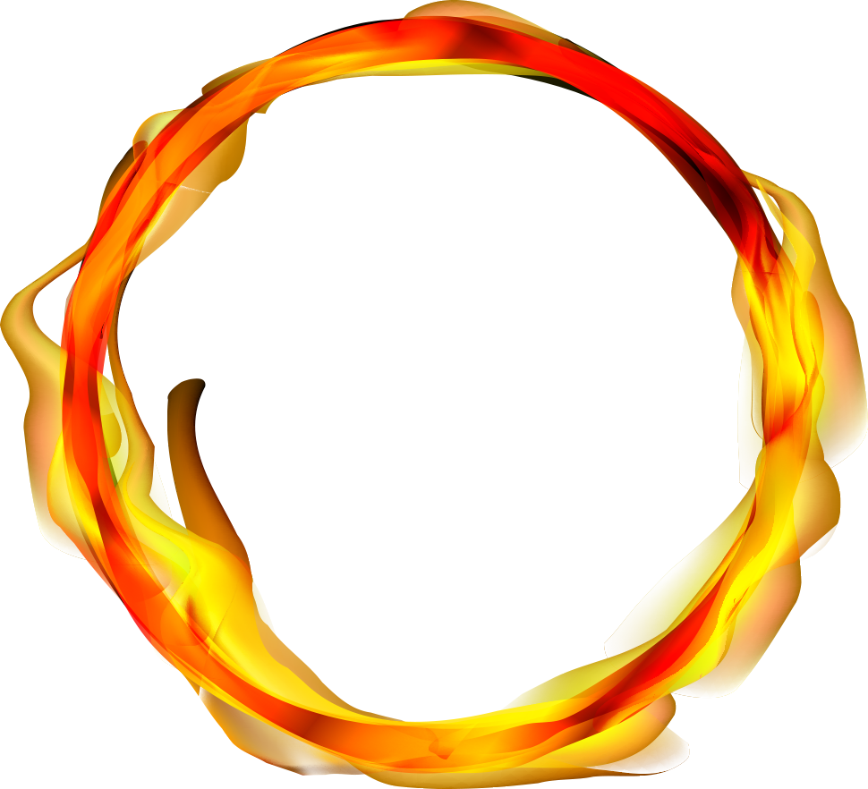 Fire Circle Vector Flame HQ Image Free PNG Image