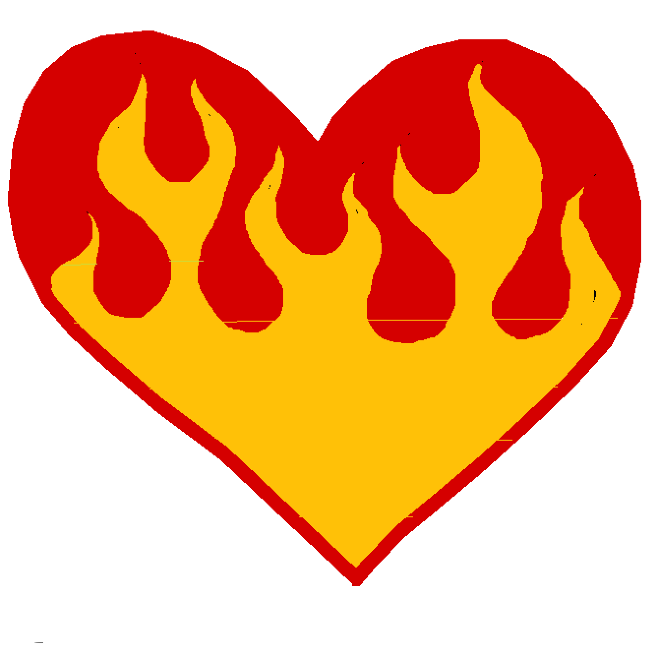 Fire Heart Emoji Free Photo PNG Image