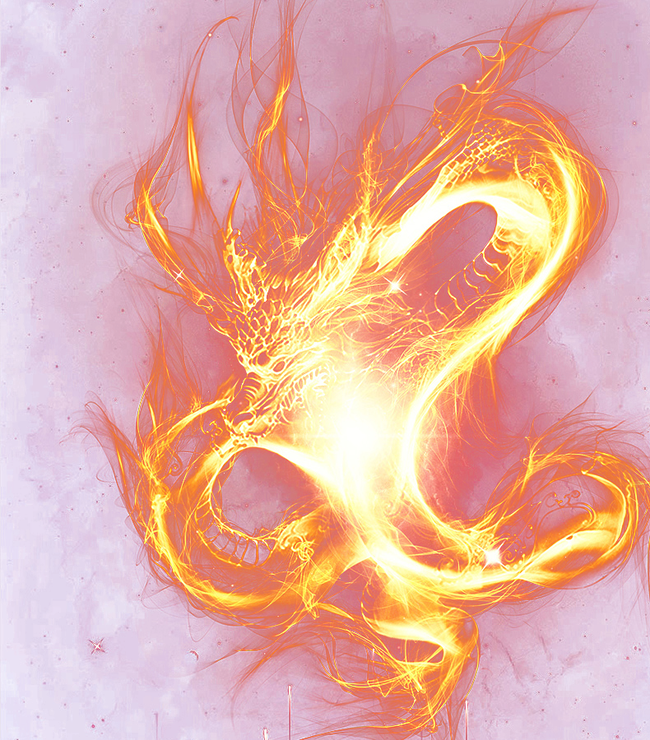 Fire Light Dragon Computer Flame Fiery Keyboard PNG Image