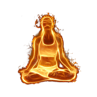 Fire Yoga Icon PNG Free Photo PNG Image