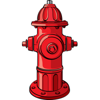Fire hydrant PNG