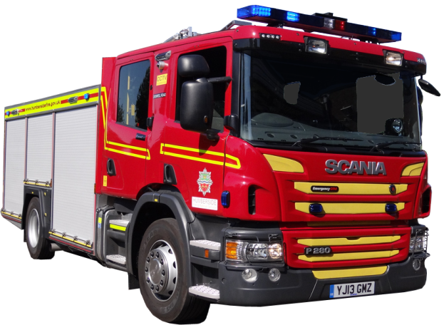 Fire engine Transparent PNG Image