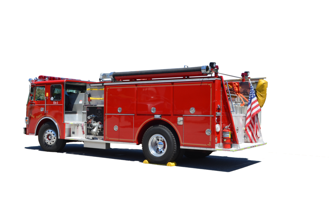 Fire engine Transparent PNG Image