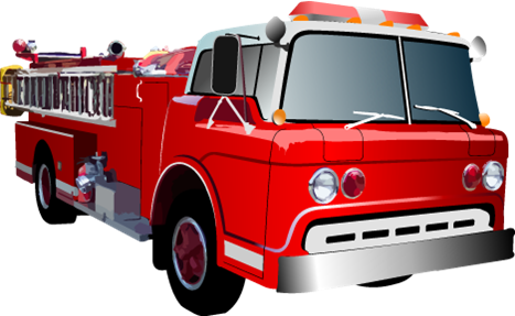 Fire engine Transparent PNG Image