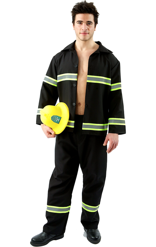 Firefighter Transparent PNG Image