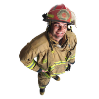Firefighter Transparent PNG Image