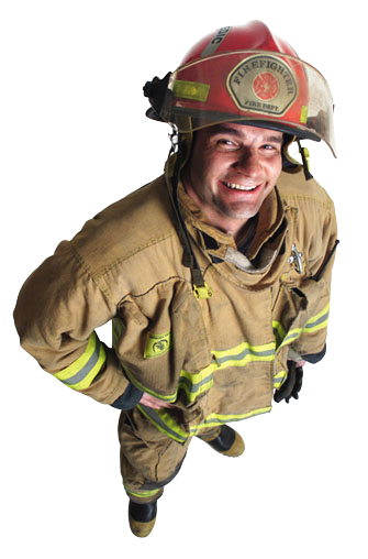 Firefighter Transparent PNG Image