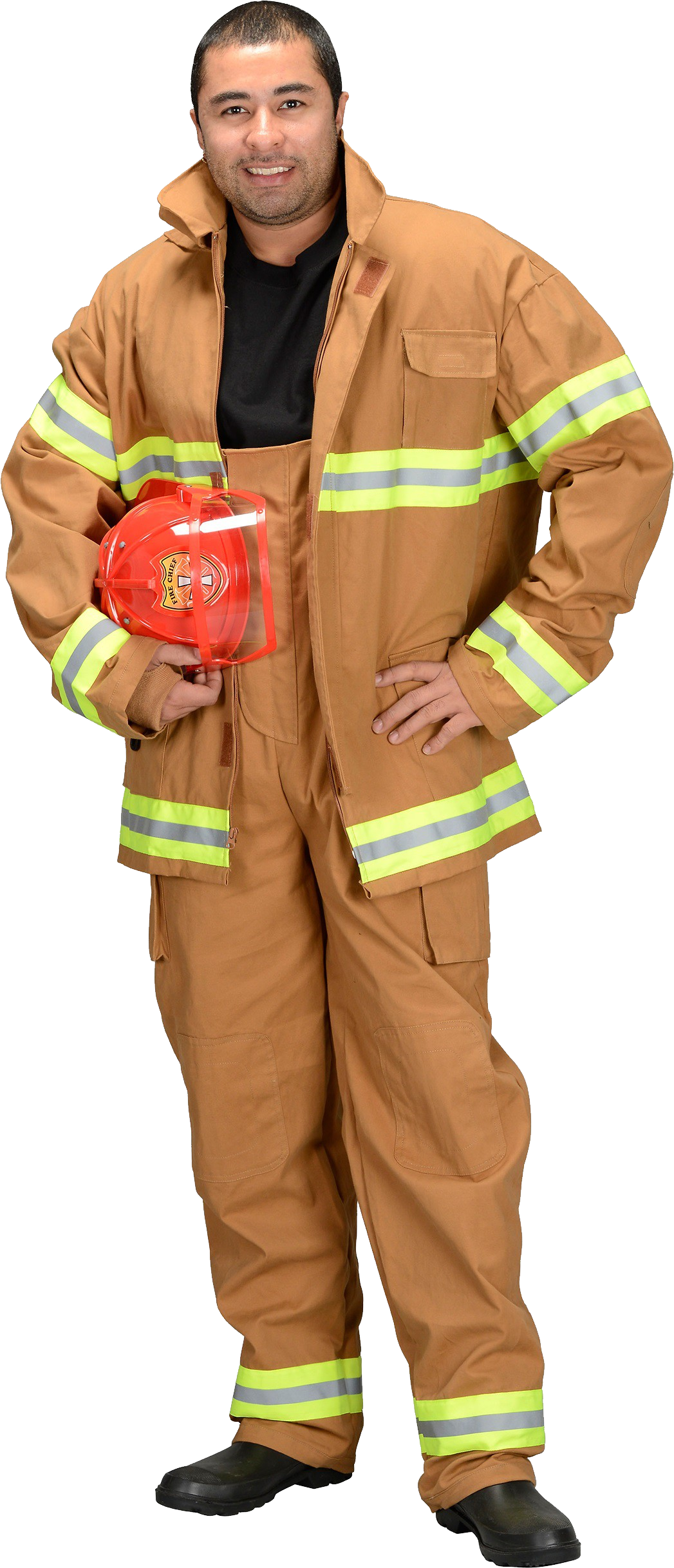 Firefighter Transparent PNG Image