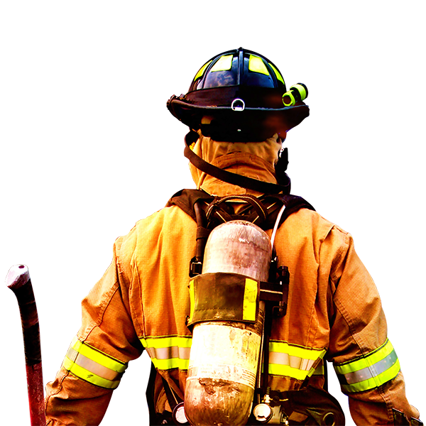Firefighter Transparent PNG Image