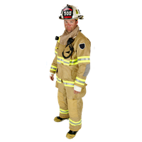 Firefighter Transparent PNG Image