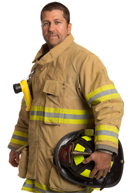 Firefighter Transparent PNG Image