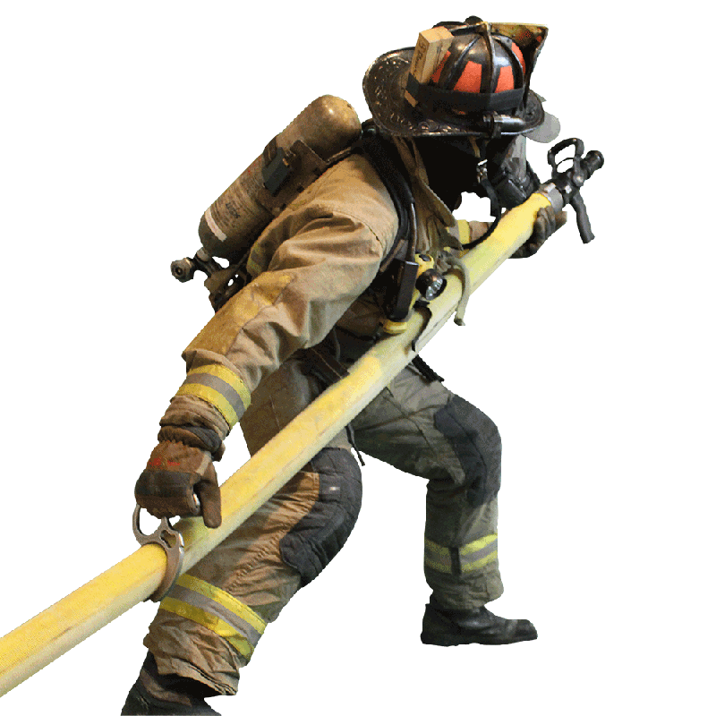 Firefighter Transparent PNG Image