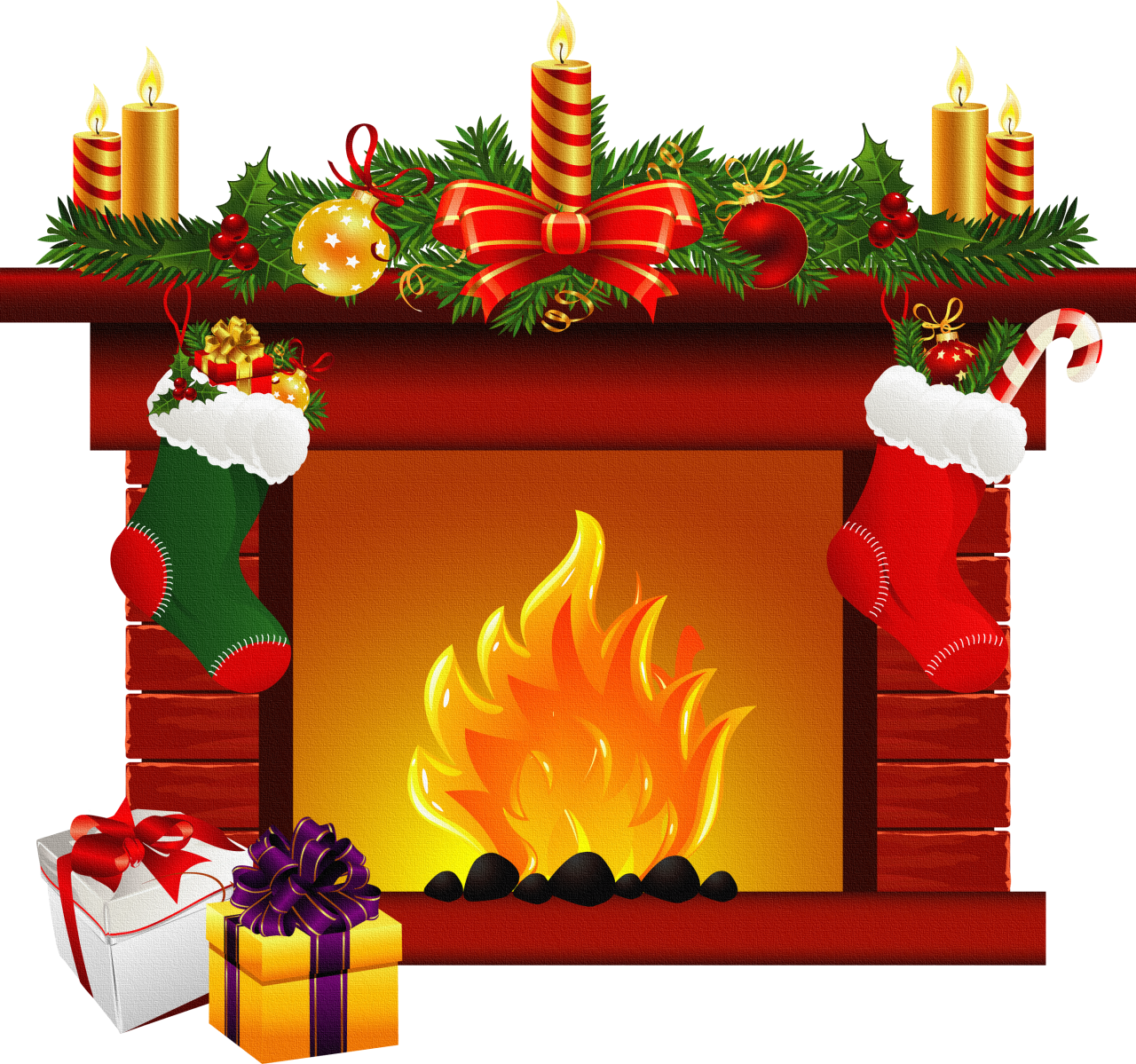 Fireplace Transparent PNG Image