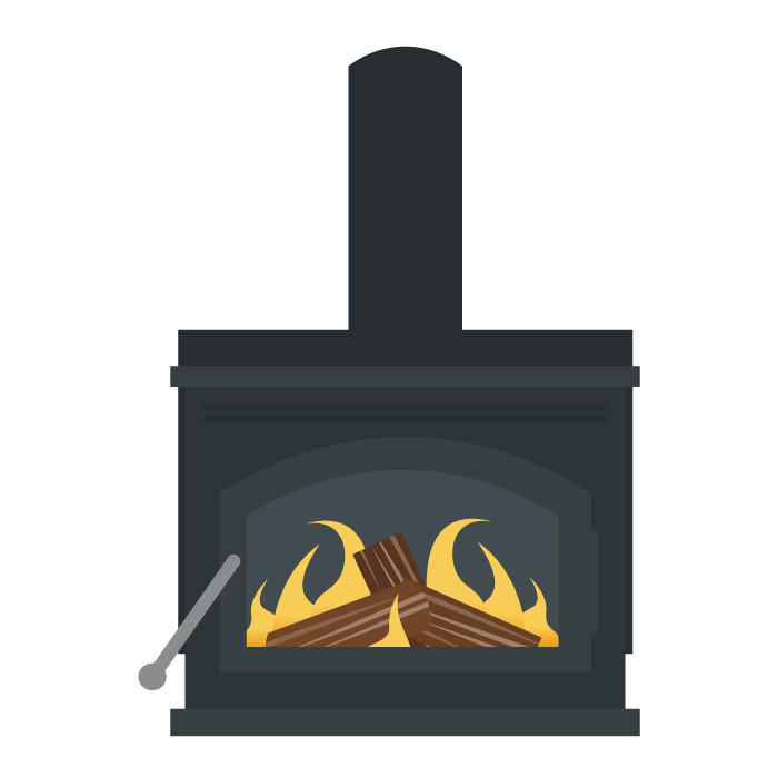 Fireplace Transparent PNG Image