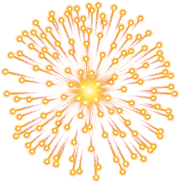 Photos Fireworks Gold Festive Free Clipart HQ PNG Image