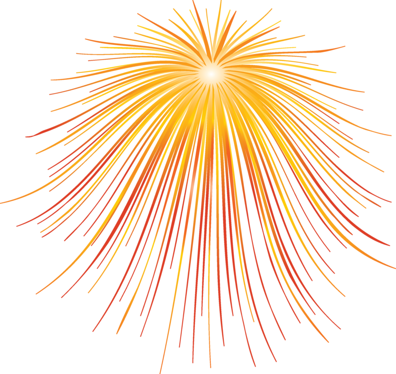 Fireworks Gold Free HD Image PNG Image