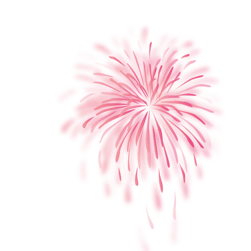 Pink Fireworks Vector PNG Free Photo PNG Image