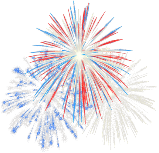 fireworks png transparency