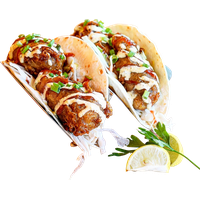 Healthy Fish Pic Taco HD Image Free PNG Image