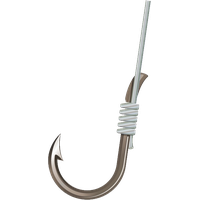 Fish hook Transparent PNG Image