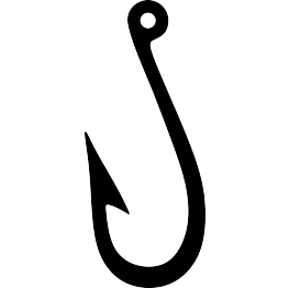 Fish hook Transparent PNG Image