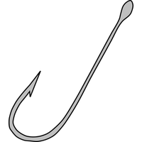 Fish hook PNG