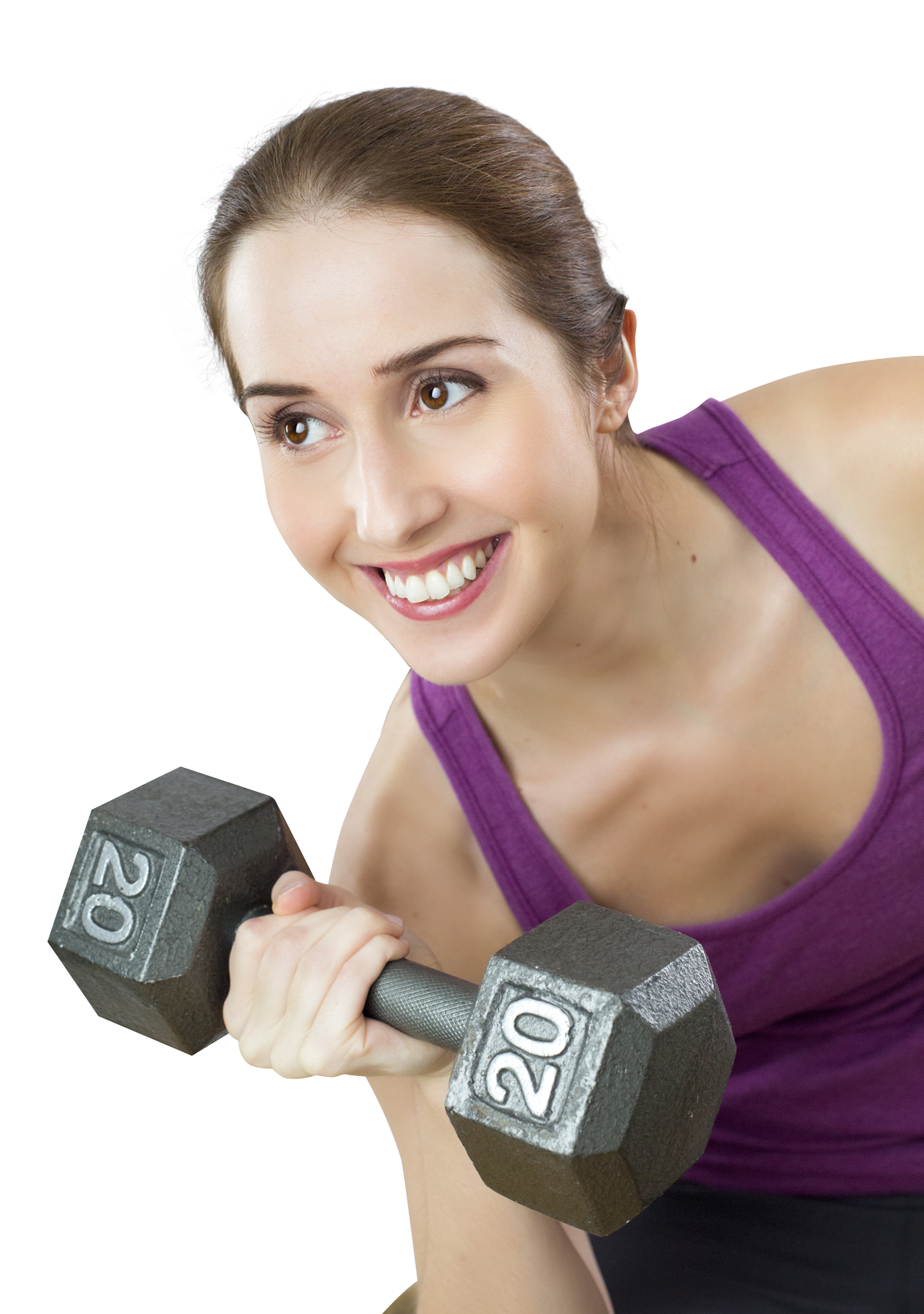 Smiling Woman Young Fit Free Transparent Image HD PNG Image