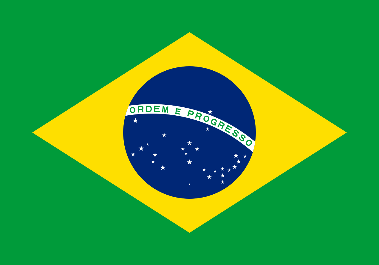 Brazil flag Transparent PNG Image