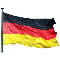 German flag Transparent PNG Image