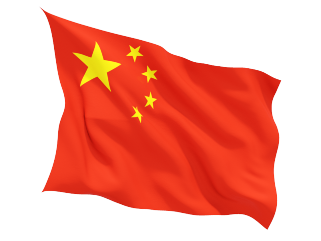 China flag Transparent PNG Image