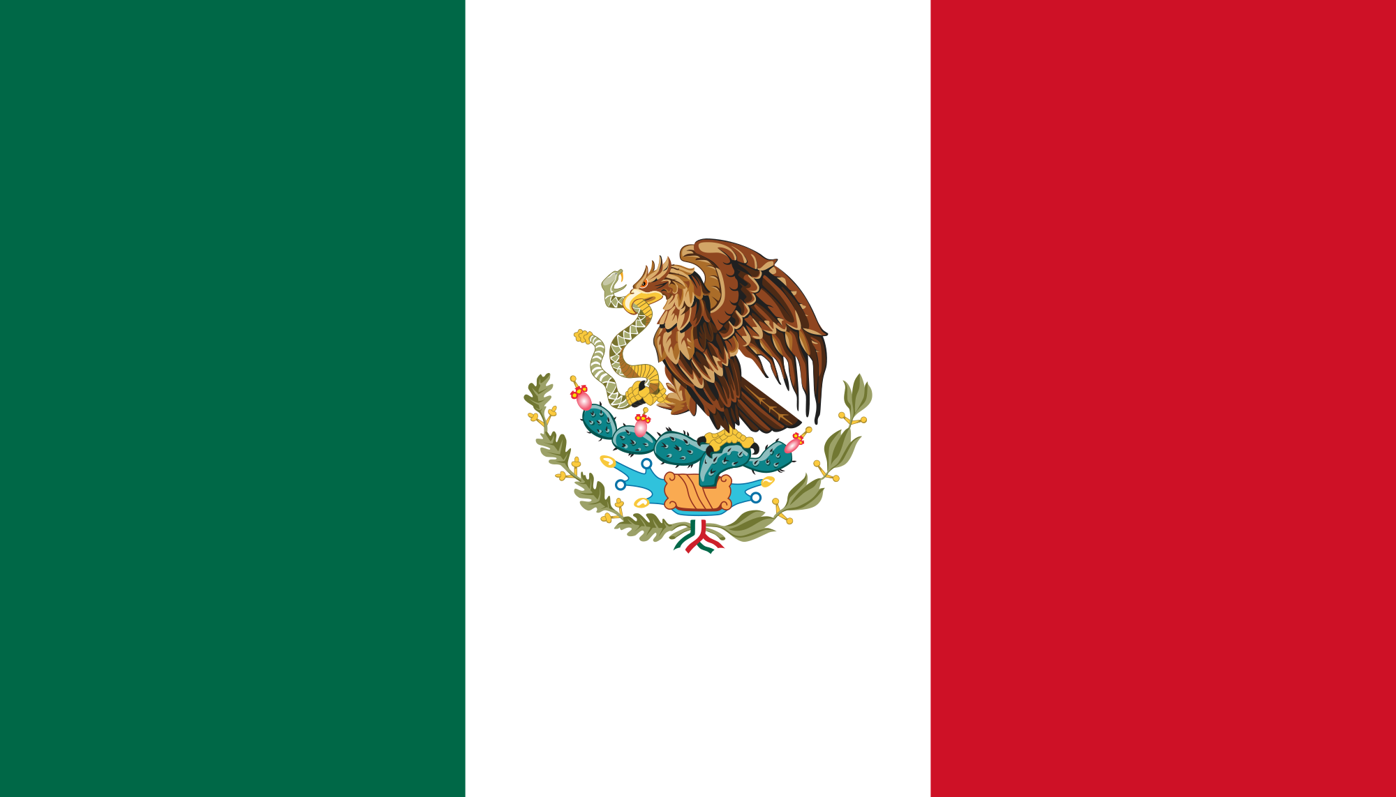 Mexica flag Transparent PNG Image