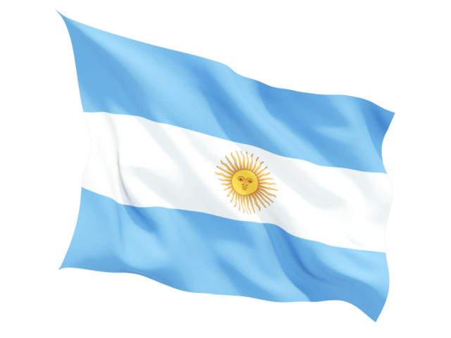 Argentina flag Transparent PNG Image