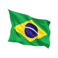 Brazil flag Transparent PNG Image