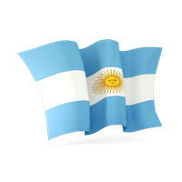 Argentina flag PNG